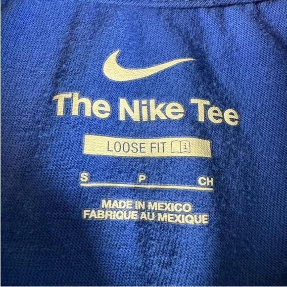 Nike USA Soccer Blue Long Sleeve Ignite T Shirt Size Small Loose Fit - Picture 7 of 12